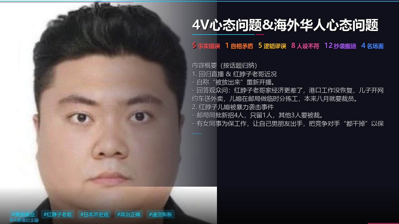 4V心态问题&海外华人心态问题