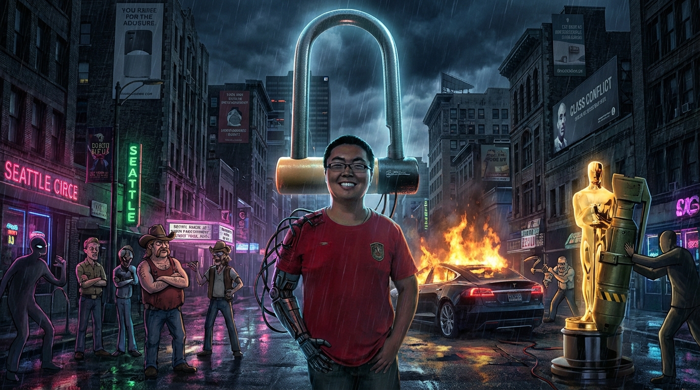 西雅图U型锁&逆天奥斯卡狠活